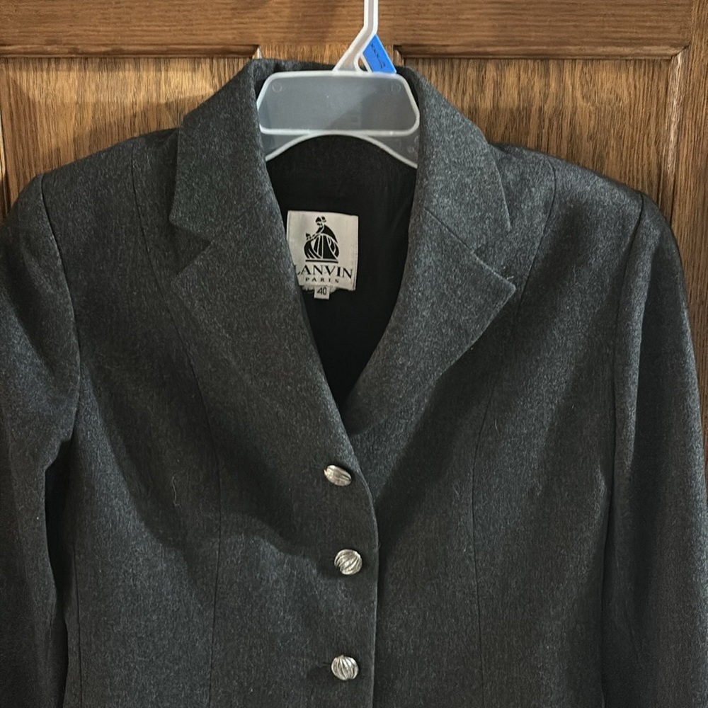 Lanvin wool coat